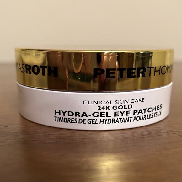 Peter Thomas Roth 24K Gold Hydra-Gel Eye Patches, 30 Count, NWOB - Picture 2 of 4